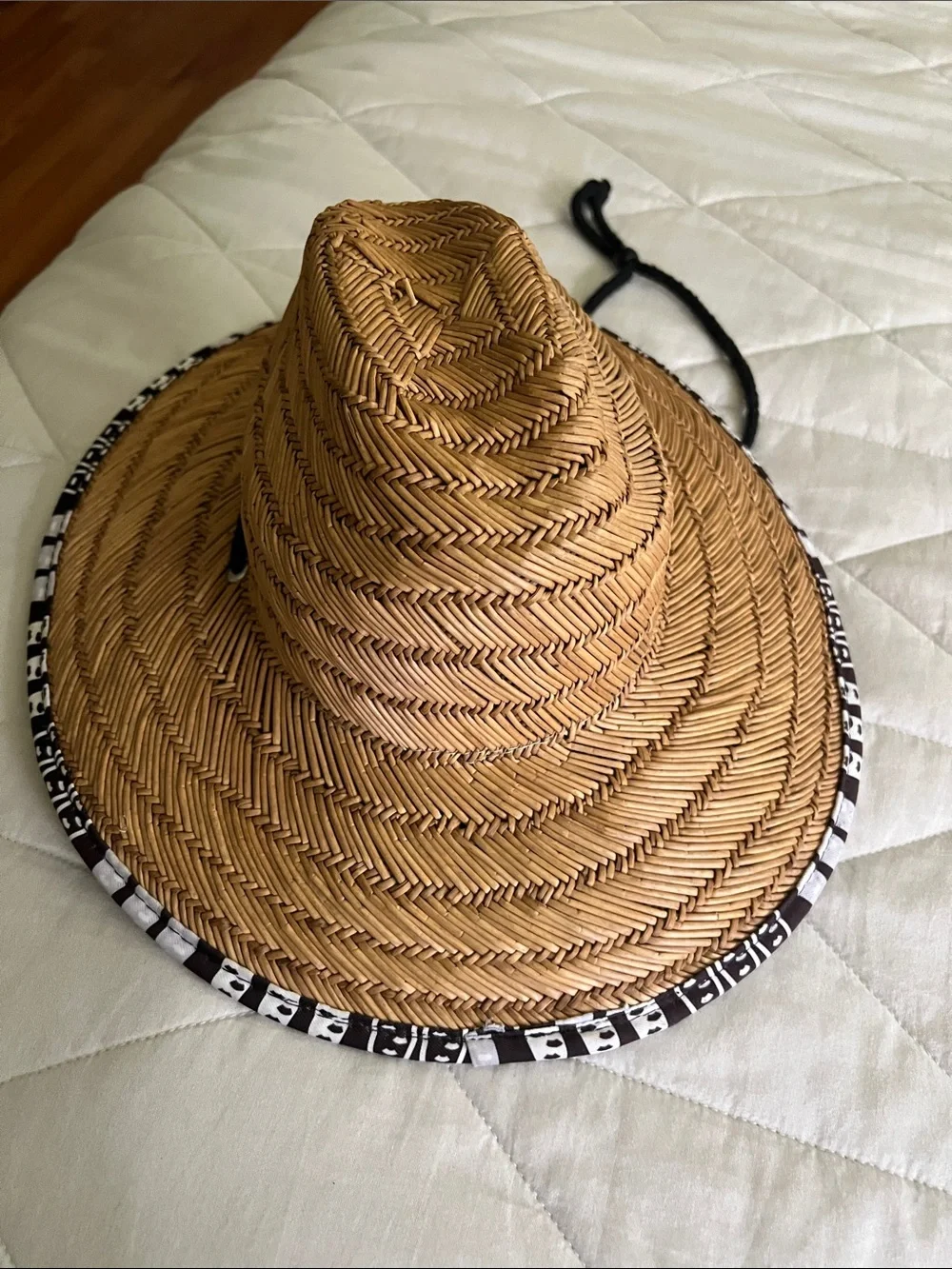 Little Surfer Dude Kids Straw Sun Hat